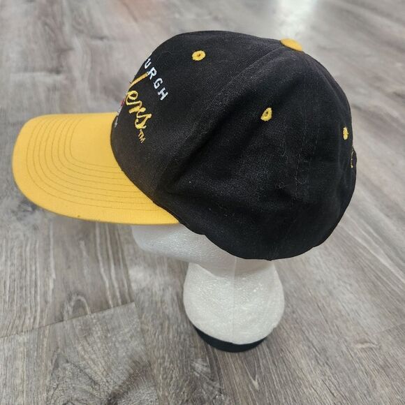 Vintage 90s Pittsburgh Steelers NFL Drew Pearson Strapback Baseball Hat Cap - Picture 3 of 8